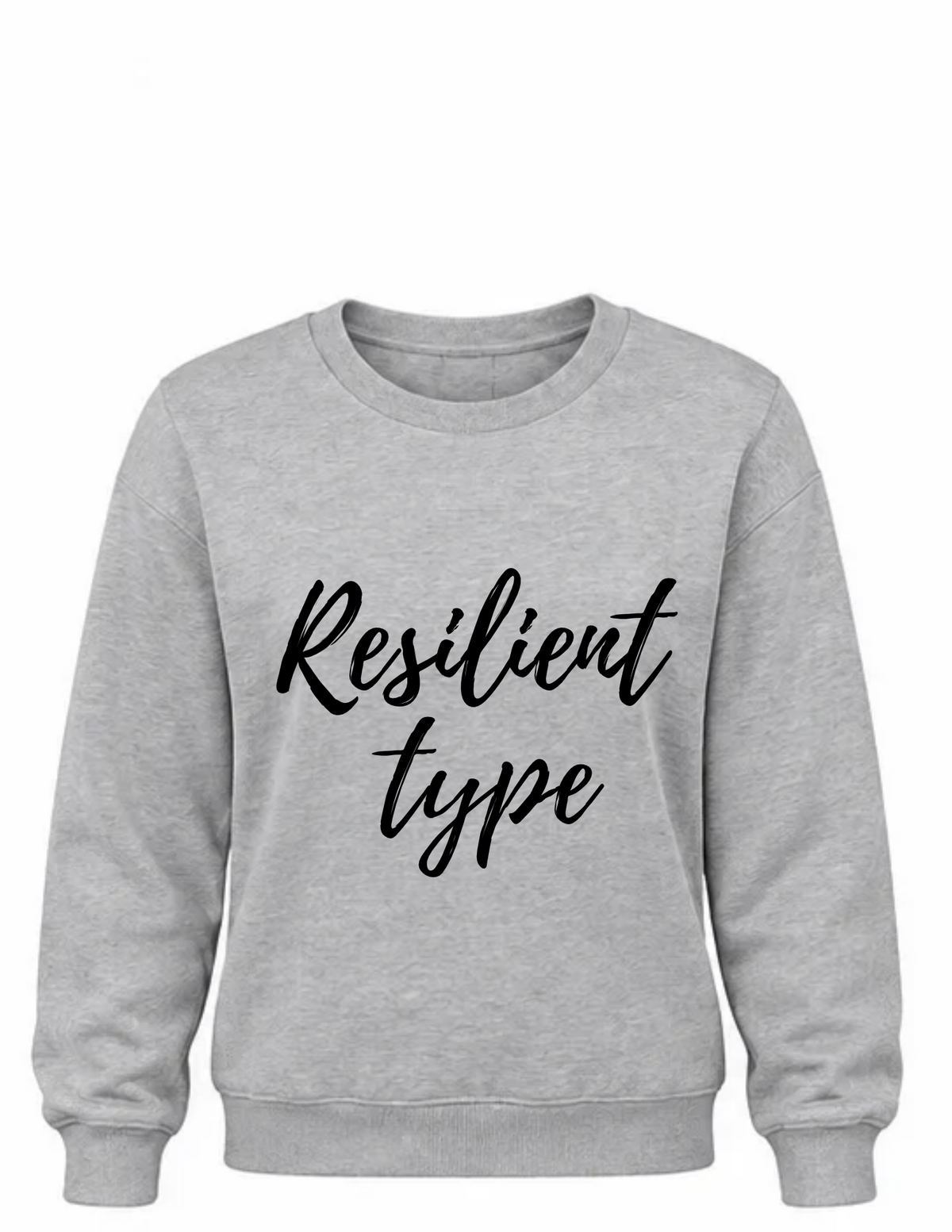 Inspirational crew-neck sweatshirt