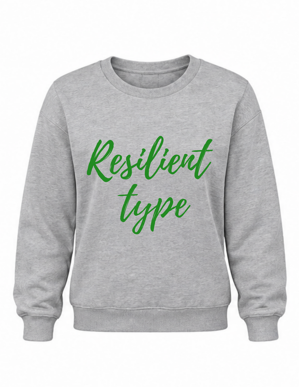 Inspirational crew-neck sweatshirt