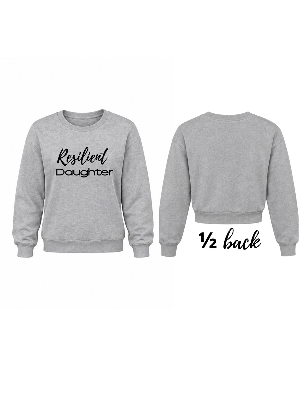 Inspirational Crew-neck sweatshirt