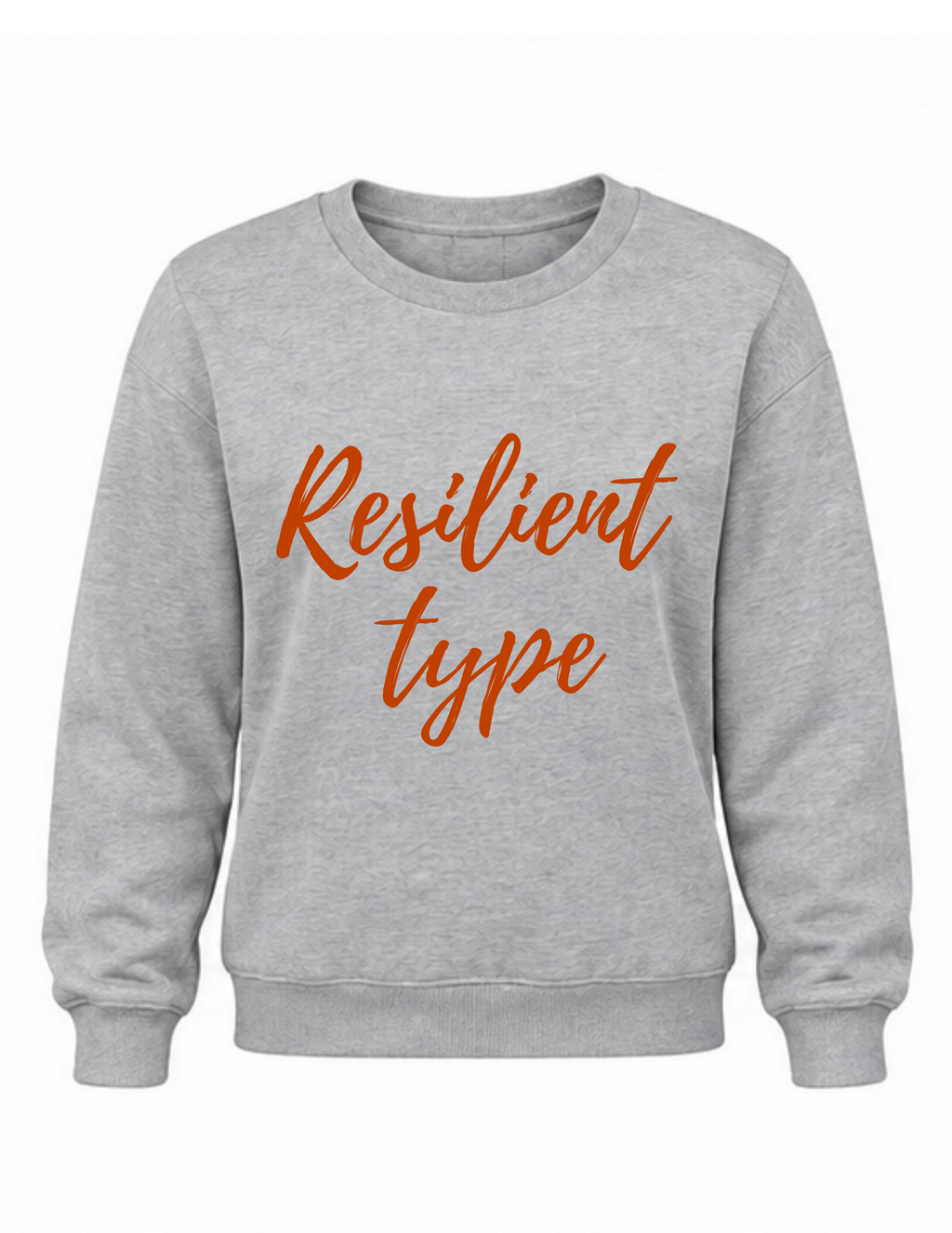 Inspirational crew-neck sweatshirt