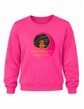 Inspirational crew-neck sweatshirt