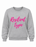 Inspirational crew-neck sweatshirt