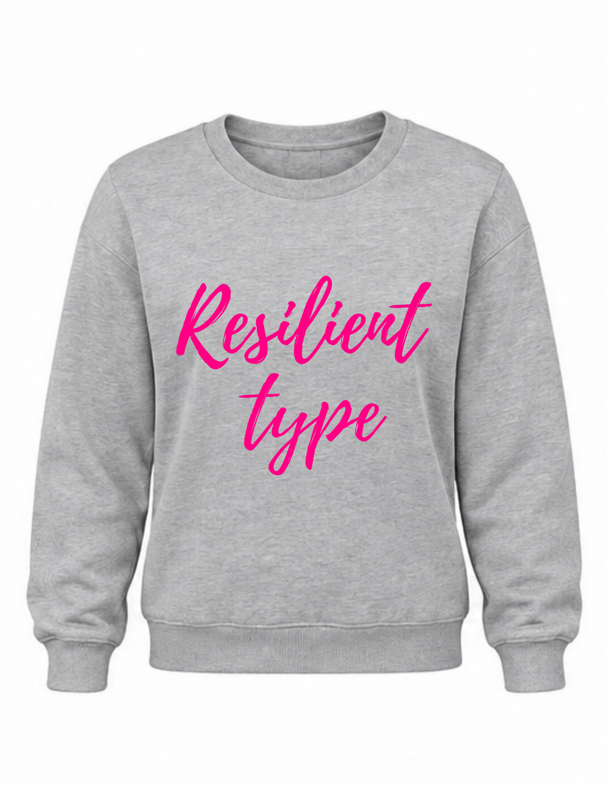Inspirational crew-neck sweatshirt