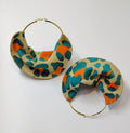 TMC Textured Fulani Hoop Earrings